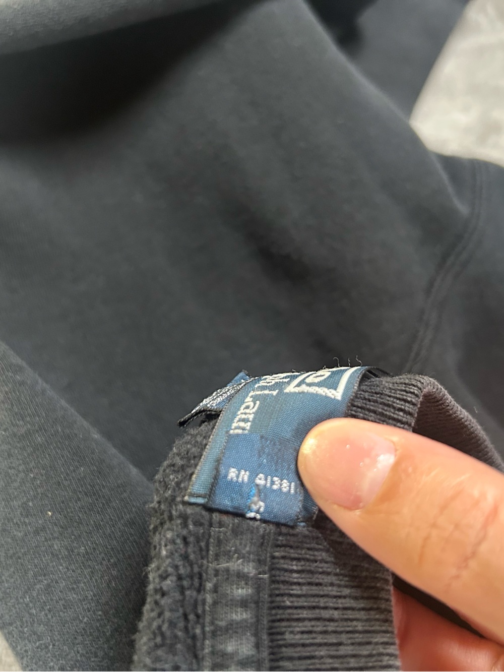 Ralph Lauren Black Crewneck Sweatshirt - Picture 3 of 11